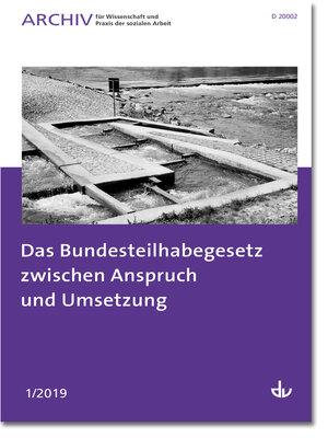 cover image of Das Bundesteilhabegesetz zwischen Anspruch und Umsetzung